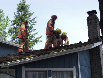 Fire in Salem Oregon