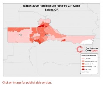 Salem, Oregon foreclosures