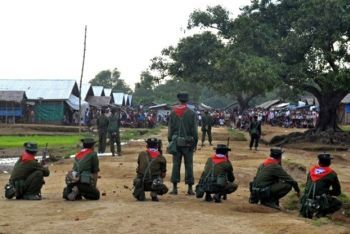 Security forces in Burma