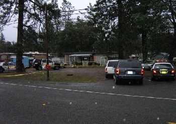 Fatal shooting scene near Grants Pass, Oregon