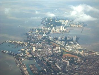 Mumbai from the air