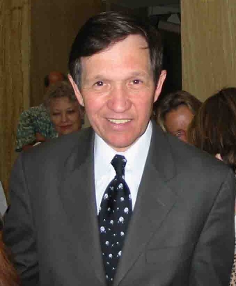 Democratic Presidential candidate Dennis Kucinich