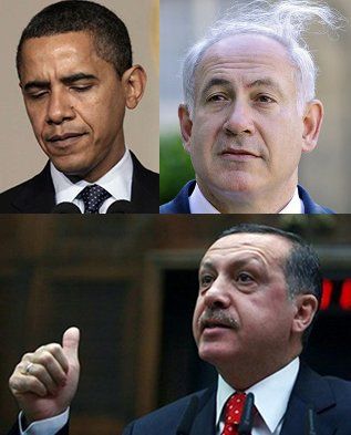 Obama, Netanyahu and Erdogan