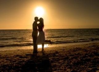 Couple on the beach