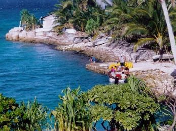 Tokelau, a group of three small and isolated atolls in the Pacific Ocean