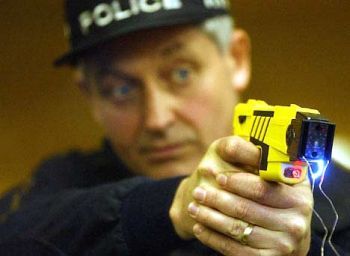 Tasers are made in the USA and exported to many countries.