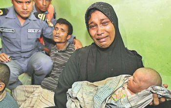 Rohingya woman in Burma