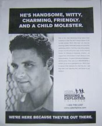 Sex offender poster