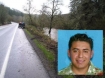 Ricardo Rodriguez apparently drove into the Yaquina River where these skidmarks are located Photos: OSP