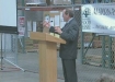 Governor Kulongoski attending a food drive January 12thy, 2006 in Salem