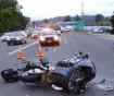 OSP bike crash scene