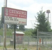 Chemawa school sign