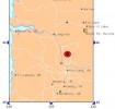 earthquake area map