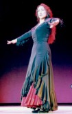 Dancer from El Cuadro Solo Flamenco