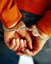 Man handcuffed