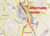 Alternate route for I-5