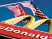 McDonalds with US flags