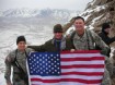 Col. Dan Hokanson, Tim King and Major Arnold Strong, all of Oregon